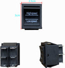 Electric Powered 4-Wheel Replacement with High and Low Speed Switch for Children Magic Cars 1