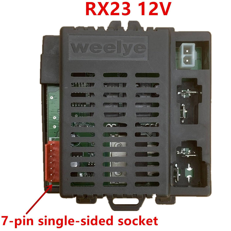12V RX23 Control Box Receiver Mainboard with Accessories for Children's Electric Vehicles Magic Cars 1