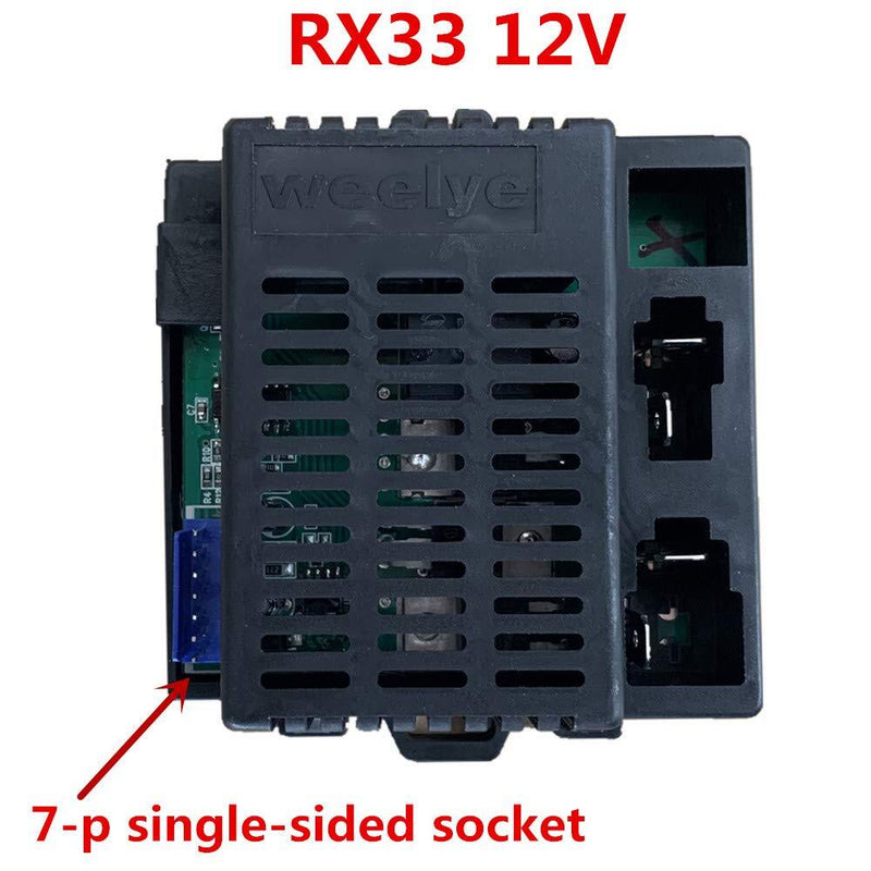 12V RX33 Remote Control Receiver and Controller Box with Accessories for Children's Electric Vehicles Magic Cars 1