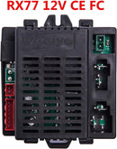 RX77 12V Kids Electric Ride-On Car with 2.4G Bluetooth Remote Control and Receiver Magic Cars 1