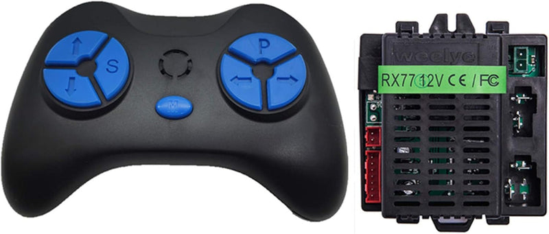 RX77 12V Kids Electric Ride-On Car with 2.4G Bluetooth Remote Control and Receiver Magic Cars 6