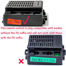 Weelye TX1 Bluetooth Remote for RX23 12V Receivers, 2.4GHz Compatible Control Magic Cars 1