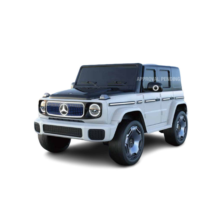 Licensed Kids Ride-On Car with Music and Radio, White Magic Cars Variant 0