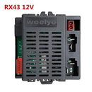 12V RX43 RX23 Control Box Receiver 2.4G Bluetooth Remote Compatibility Magic Cars 4