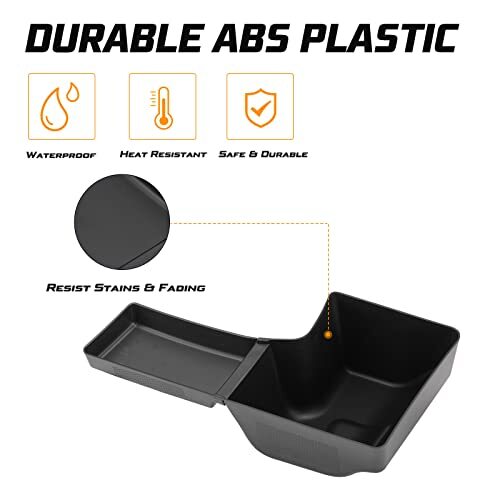 Rear Wheel Well Storage Trunk Organizer for 2018-2023 Jeep Wrangler JL Magic Cars 6