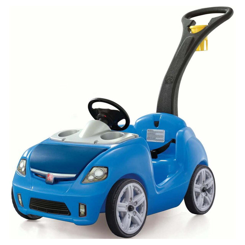 Whisper Ride II Blue Push Car and Ride-On Toy for Toddlers Boys and Girls Magic Cars 1