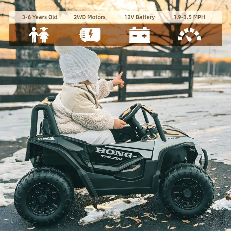 12V Electric Off-Road Kids Ride-On UTV with Battery Power and Remote Control Magic Cars 3