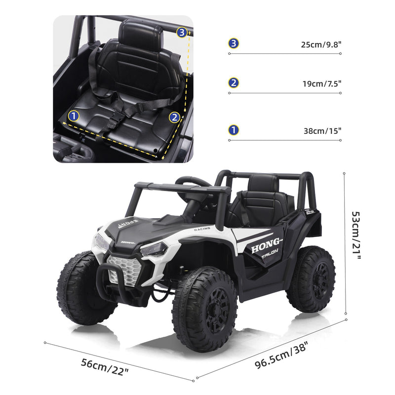 12V Electric Off-Road Kids Ride-On UTV with Battery Power and Remote Control Magic Cars 5