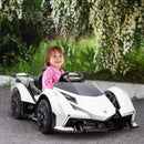 12V Kids Ride-On Sports Car Toy with Remote Control and Battery Powered Motor Magic Cars 1