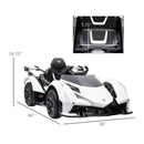 12V Battery-Powered Kids Ride-On Sports Car with Remote Control Magic Cars 2