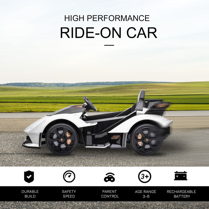 12V Battery-Powered Kids Ride-On Sports Car with Remote Control Magic Cars 3