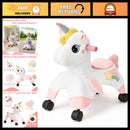 Magical White Unicorn Ride-On Toy for Toddlers with 360° Wheels for Indoor and Outdoor Play Magic Cars Variant 0