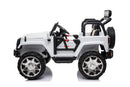 24 Volt 2 Seater 4x4 Electric Ride On Jeep Style Rubber Tires Fully Loaded Truck UTV ATV For Kids W/Magic Cars® Wireless Parental Control