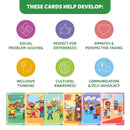 Diversity Dialogue Cards for Kids - SEL Game for Ages 4+ Magic Cars 5