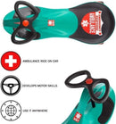 Green Wiggle Ride-On Ambulance Toy for Kids – No Batteries or Pedals Required Magic Cars 1
