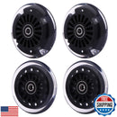 Polyurethane Front Replacement Wheels Set with Illuminated Lights for Wiggle Car Swing Car Magic Cars Variant 0