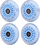 Light Up Polyurethane Front Wheel Set for Wiggle Cars (2-Pack) - Sky Bue Magic Cars 11