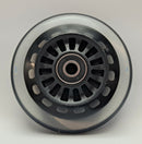 Car Polyurethane Replacement Wheels Set of 4 90mm Black Without Lights Magic Cars 1