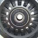 Car Polyurethane Replacement Wheels Set of 4 90mm Black Without Lights Magic Cars 2