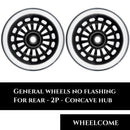 Wiggle Car Wheel Replacement Set for Swing Cars and Wiggle Rides Magic Cars 6