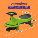 Wiggle Ride-On Car for Kids – Pedal-Free and Battery-Free, Ideal for Safe Indoor and Outdoor Play Magic Cars 2