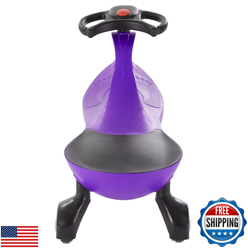 Wiggle Ride-On Car Toy with Twist and Swivel Action, No Batteries, Gears, or Pedals Needed Magic Cars 3