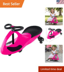 Wiggle Ride-On Car for Toddlers in Pink - Enhances Motor Skills with Safe and Fun Play Magic Cars 0