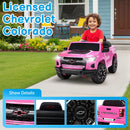 Chevrolet Colorado 12V Electric Ride-On Car for Kids with Remote Control - Pink Magic Cars 2