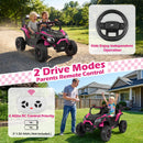 24V 4WD Electric UTV for Kids, 2-Seater Ride-On Car with Remote Control Magic Cars 3