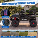 Wisairt 24V 4WD Electric Ride-On Truck for Kids with Quad 200W Motors Magic Cars 4