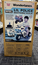 Lil Police Motorcycle Ride-On Toy for Toddlers Magic Cars Variant 0