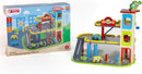 3-Tier Wooden Parking Garage Playset for Toy Cars Magic Cars 6