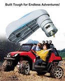 2PCS 18V-24V RS775 Electric Gearbox for Kids Ride-On Car Magic Cars 3