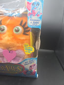 Wuv Luvs 1999 Orange Mommy Baby Egg Electronic Plush Toy - Collector's Item Magic Cars 3