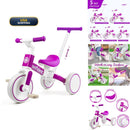 Versatile 5-in-1 Adjustable Toddler Tricycle with Detachable Pedals Magic Cars Variant 0