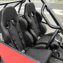 Yakitoko 2" Universal 4-Point Safety Harness for Go Karts, UTVs, ATVs, and Racing Magic Cars 6