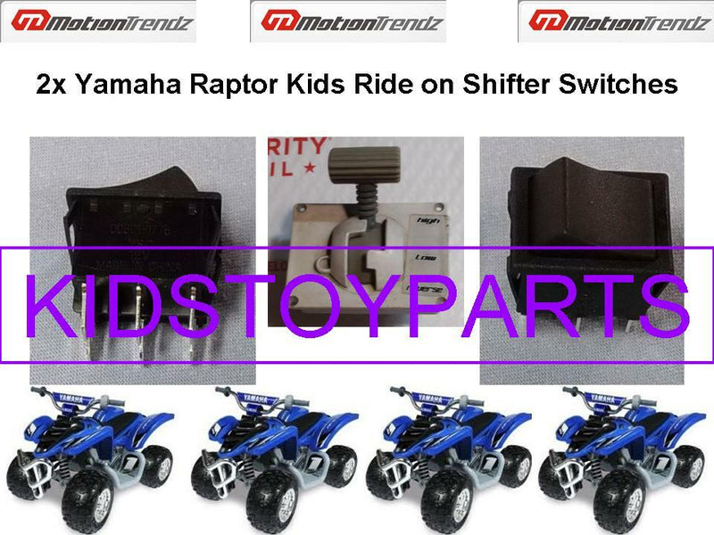 YAMAHA RAPTOR ELECTRIC QUAD NEW SWITCH FOR THE SHIFTER BUY 1 WE SHIP 2X ...