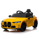 12V Yellow Kids Ride-On Toy Car with 2.4G Parent Remote Control and Three-Speed Settings Magic Cars 1