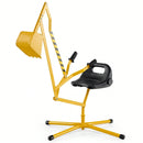Yellow Sand Digger with Stable Base and Swiveling Seat Magic Cars Variant 0