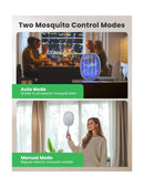 YISSVIC 2-in-1 Foldable Electric Fly Swatter and Bug Zapper Racket Magic Cars 4