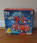 Duck Swivel Slide Fire Rail Car with Lights and Sounds for Ages 3+ Magic Cars Variant 0