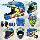 Kids Youth Dirt Bike Helmets for Motocross, ATV, BMX, and Offroad Riding Magic Cars 4