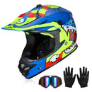 Kids Youth Dirt Bike Helmets for Motocross, ATV, BMX, and Offroad Riding Magic Cars 6