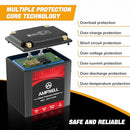 YTX30L-BS Lithium 12V Motorcycle Battery 18Ah 1080A Magic Cars 2