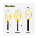 ZAP IT! Electric Fly Swatter Racket - 3,500 Volt Insect Zapper Racket Magic Cars 2