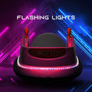 12V Electric Ride-On Bumper Car for Kids and Toddlers Ages 2-6 Years - Purple Magic Cars 4