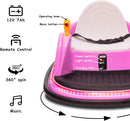 12V Electric Ride-On Bumper Car for Kids and Toddlers Ages 2-6 Years - Purple Magic Cars 5