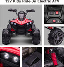 12V Electric Kids Ride-On Off-Road ATV Quad Bike with 2 Speeds - Red Magic Cars 3
