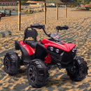 12V Electric Kids Ride-On Off-Road ATV Quad Bike with 2 Speeds - Red Magic Cars 6