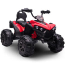 12V Electric Kids Ride-On Off-Road ATV Quad Bike with 2 Speeds - Red Magic Cars Variant 0